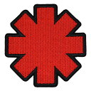RED HOT CHILI PEPPERS レッドホットチリペッパーズ Asterisk Cut-out Patch ワッペン