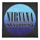 NIRVANA j@[i Nevermind Wavy Logo Patch by