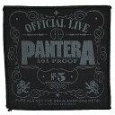 PANTERA pe 101 Proof Patch by