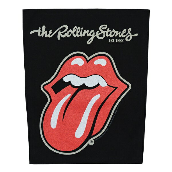 THE ROLLING STONES ローリングストーンズ Plastered Tongue バックパッチ