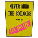 SEX PISTOLS セックスピストルズ Nevermind The Bollocks バックパッチ