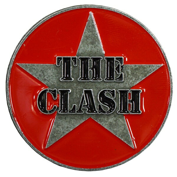 THE CLASH クラッシュ Military Logo ピンバッジ