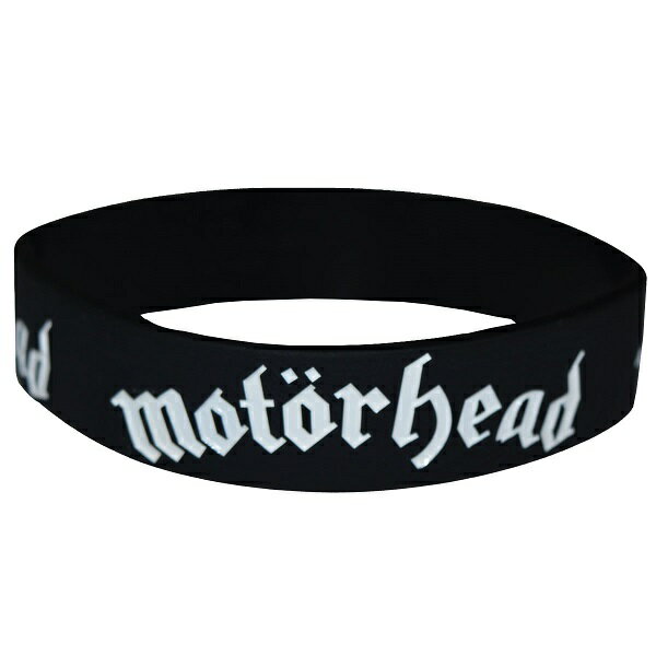 MOTORHEAD モーターヘッド Logo ラバー リストバンド