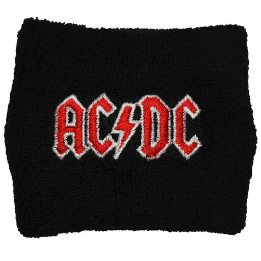 AC/DC エーシーディーシー Red Logo リストバンド AC/DC エーシーディーシー Red Logo リストバンド