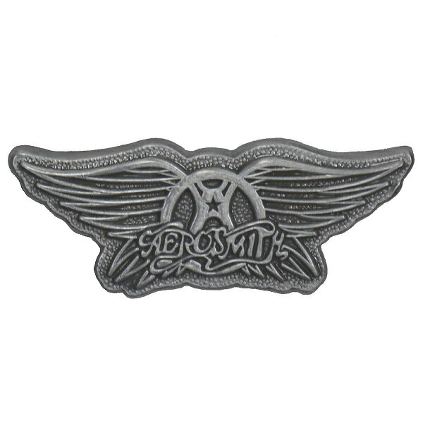 AEROSMITH エアロスミス Wings Logo ピンバッジ