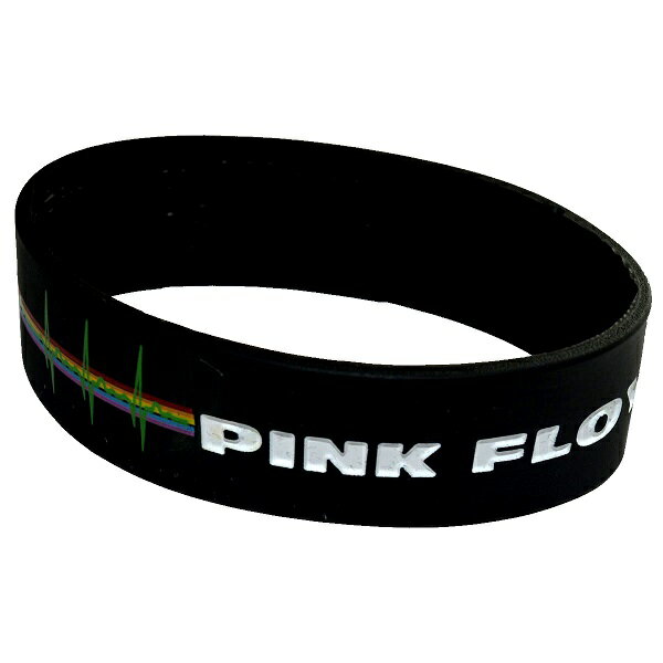 PINK FLOYD ピンクフロイド Logo & Pulse ラバー リストバンド
