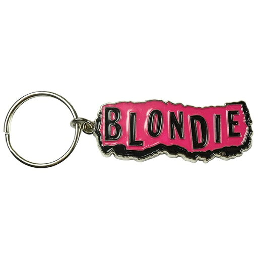 BLONDIE ブロンディ Punk Logo キーホルダー BLONDIE ブロンディ Punk Logo キーホルダー