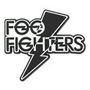 FOO FIGHTERS フーファイターズ Flash Logo ピンバッジ