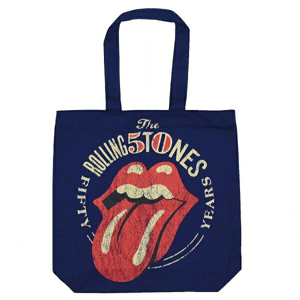 THE ROLLING STONES ローリングストーンズ 50th Anniversary トートバッグ