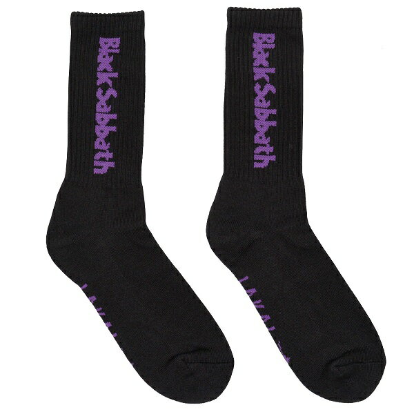 BLACK SABBATH × LAKAI ブラックサバス × ラカイ Black Sabbath Crew ソックス