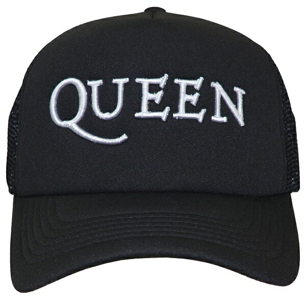 商舗 クイーンのオフィシャルマーチャンダイズ Queen クイーン Logo メッシュキャップ Styleguide Hellotierney Com