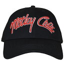 MOTLEY CRUE モトリークルー Logo ベースボールキャップ