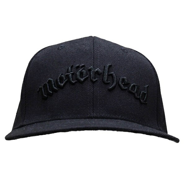 楽天GEEKHEADMOTORHEAD モーターヘッド Logo & War Pig スナップバッグキャップ