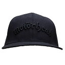 MOTORHEAD モーターヘッド Logo & War Pig スナップバッグキャップ