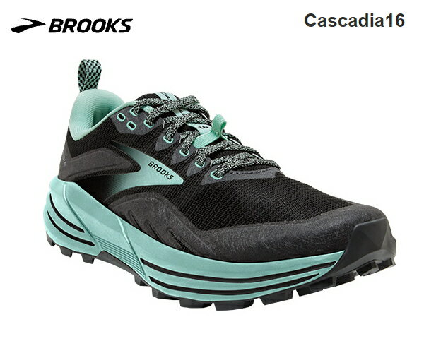 BROOKS ブルックスCASCADIA 16 カスケディア16 ウィメンズ ブラック