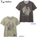 milestone/マイルストーンMST-017 milestone × stamp run co collaboration T-shirts2色展開