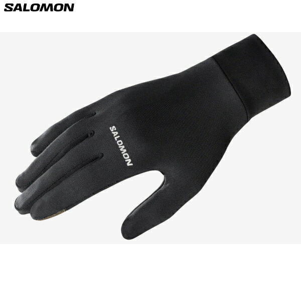 【ネコポス配送】サロモン　SALOMONCROSS WARM/クロスウォームグローブブラック