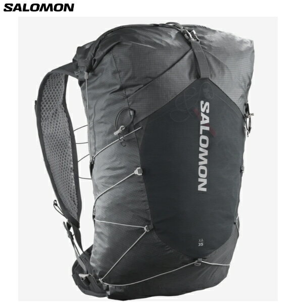 SALOMON サロモンXA35 WPウォータープルーフEBONY / BLACK SMサイズ