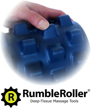 RumbleRoller ランブルローラー ロングサイズ スタンダードタイプ ネイビー フォームローラー ストレッチローラー トレーニング セルフマッサージ ストレッチ ダイエット 【当店在庫商品】