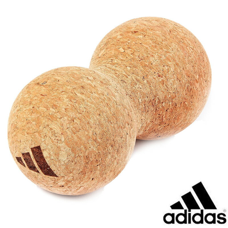 adidas アディダス ダブルマッサージボール ADTB-11611 （コルク）トリガーポイント 筋膜リリースに リカバリーボール セルフマッサージ