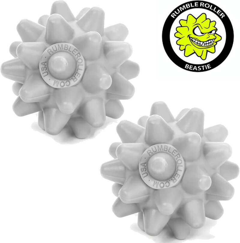 日本正規品 ランブルローラー ビースティ ボール ソフト（新色グレー）2個 セット トリガーポイント 筋膜リリースに マッサージボール セルフマッサージ ストレッチボール