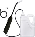 電動噴霧器 ハイパワー充電式 噴霧器 2L 便利なスプレー 霧吹き 虫除け アルコール/次亜塩素酸水対応 消毒噴霧器