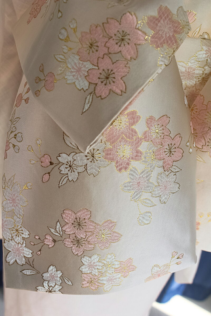 浴衣帯 作り帯 リボン型 夏用 桜 お花見 祝い帯 作り帯 女の子 浴衣帯 単品 浴衣 ...
