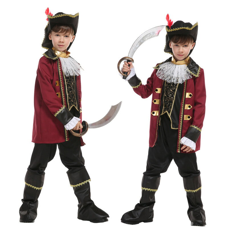 海賊 ハロウィン 男の子海賊衣装子供男の子ハロウィン衣装子供男の子100 3点セット 海賊仮装