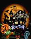 ダイヤモンドアート 5d ハロウィーン カボチャ 城 スケルトン トリック オア トリート trick-or-treat コウモリ 夜 フル ダイヤモンドアート...