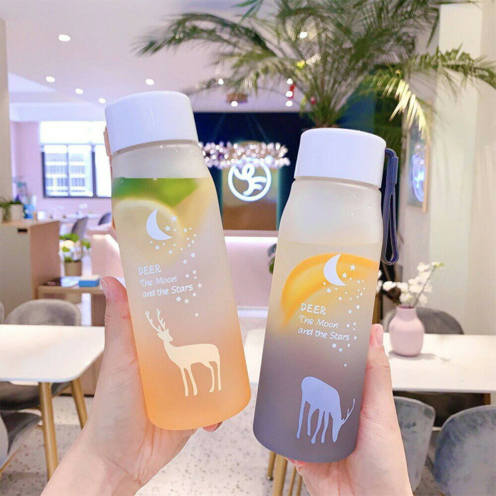 ウォーターボトル 500ml おしゃれ タイムマーカーボトル 水筒 白湯 ボトル かわいい 目盛り 漏れ防止 洗いやすい 横置き 漏れ防止 アウトドア スポーツ ランニング ジム 軽量 ストラップ 広口 軽量 A4 サーモス 不可 tramonto-10010765 トラモント楽天市場店 サンプル画像3