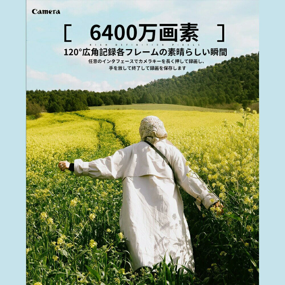 ����ե���� �鿴�� �ӥǥ������ 4k�ǥ����륫��� ����� �¤� ���� 4K 6400������ IR�ʥ��ȥӥ���� 16�ܥ����� �ŻҼ�֥����� F=2.7��ʤ� 3���������� WIFI�б� �Ҥɤ⥫��� ����ι�� ����ι�� ������ �ץ쥼���