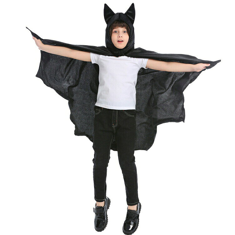 ハロウィン 仮装 衣装 子供 キッズ コスプレ コスチューム コウモリ マント 小悪魔 魔女 子供 可愛い 蝙蝠 halloween 衣装 仮装 ハロウィーン パーティー 子供用 コスプレ 可愛いマント 二次会 忘年会 新年会 出し物 歓迎会 送迎会 学園祭 演出 悪魔 蝙蝠 クリスマス衣装 tramonto-10032529 トラモント楽天市場店 サンプル画像3