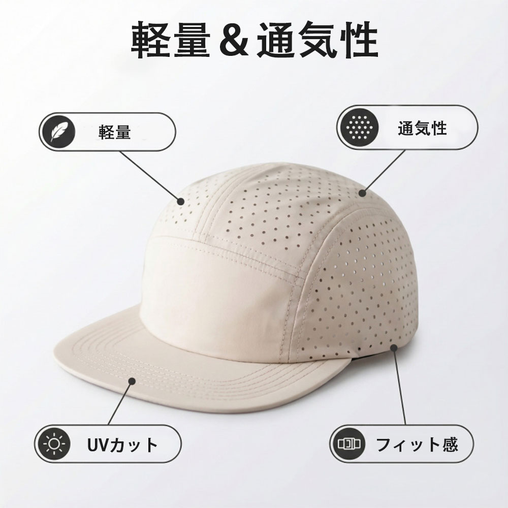 【最大5倍＋100円OFF】ジェットキャップ メンズ レディース 速乾 遮陽帽 アウトド...