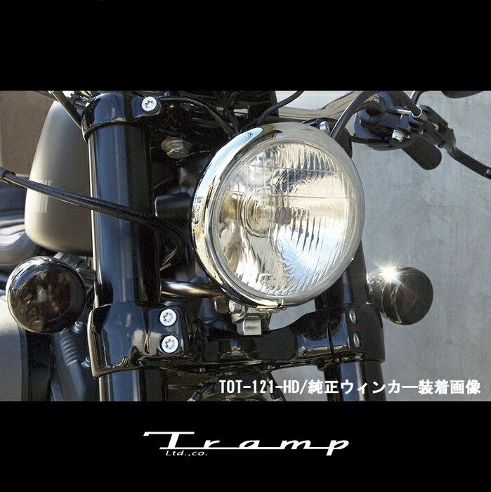 TRAMP CYCLE �ȥ��ץ������� XL1200CX �����󥫡��֥饱�å� Turn signal Bracket / for Fork Side Mount (�֥饱�å�+�����å�����) �����󥫡����ե�����M8�� �ϡ��졼���ӥåɥ��� �ҳ��ʡ�HARLEY DAVIDSON TOT-121-M8