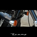 TRAMP CYCLE トランプサイクル / HD Bow Style Turn Signal Bracket カラー:ブラック 06〜17年ダイナ用 サイズ:...