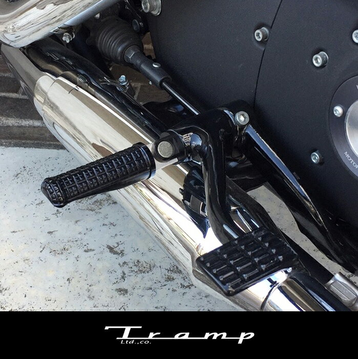 TRAMP CYCLE トランプサイクル / T/R Foot Peg ハーレーダビットソン、EVO以降のほとんどの車種に装着可能 ※ミルウォーキーは除く ハーレーダビッドソン 社外品HARLEY DAVIDSON TB-060 3