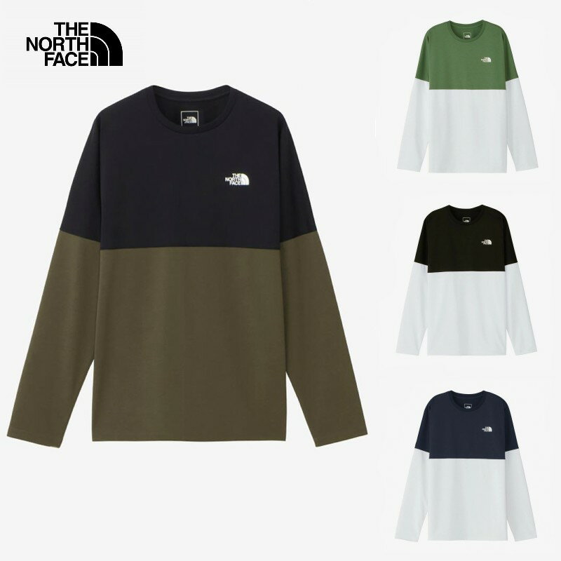 楽天TRAMS【メール便発送】THE NORTH FACE L/S Bi-Colored Nuptse Tee NT82384 ロングスリーブバイカラードヌプシティー（メンズ） ザ・ノース・フェイス