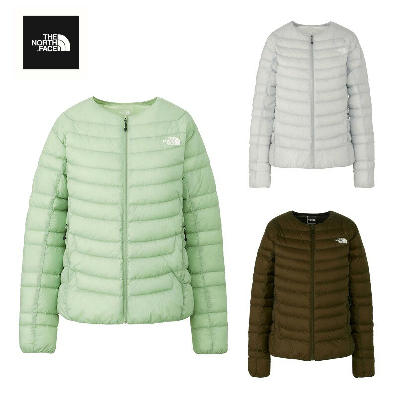 【XLサイズ対応】THE NORTH FACE Thunder Roundneck Jacket NYW82313 サンダーラウンドネックジャケット（レディース） ノースフェイス ダウンカーディガン