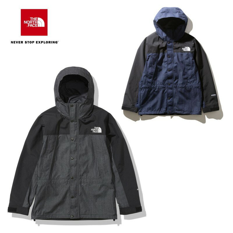 【XXLサイズ対応】THE NORTH FACE Mountain Light Denim Jacket NP12032 マウンテンライトデニムジャケット（メンズ） ノースフェイス