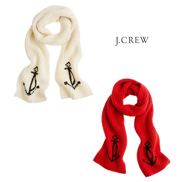 J.CREW アルパカ混アンカーマフラー ジェイクルー