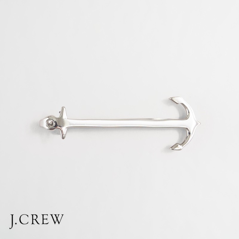 J.CREW アンカータイピン ジェイクルー いかり タイクリップ JCREW