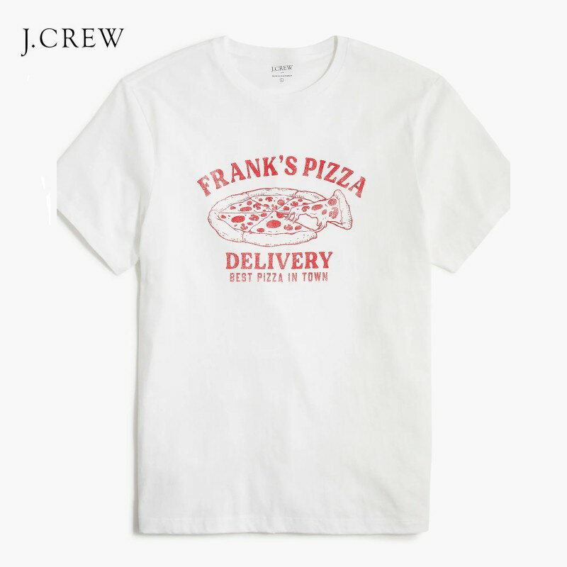 樂天商城 - 【メール便発送】J.CREW Frank's Pizza graphic tee ジェイクルー