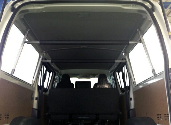 ハイエース/レジアスエース（DXワイドボディ用） キャリア 室内キャリア 車内キャリア 収納アイテム フ..