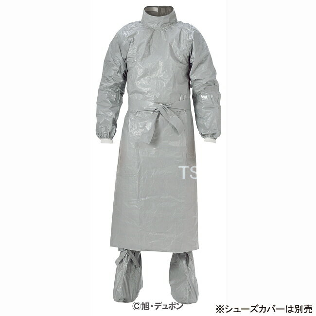 Rakuten - 化学防護服 デュポン(TM) タイケム(R) 6000F ガウン (1枚) 0290 Tychem(R) 続服 有機無機化学物質 化学薬品