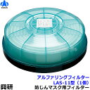 【興研】 防塵マスク用アルファリングフィルタ LAS-11(1111用) (1個) 【粉塵/作業/医療用】