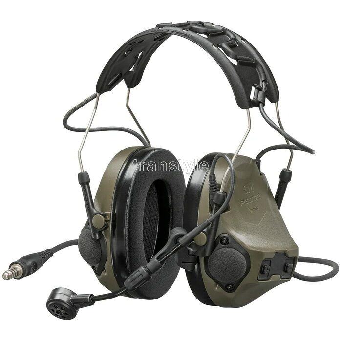 イヤーマフ コムタック MT14H418A-86-GN グリーン COMTAC VIII(8) マイク付 ペルタ...