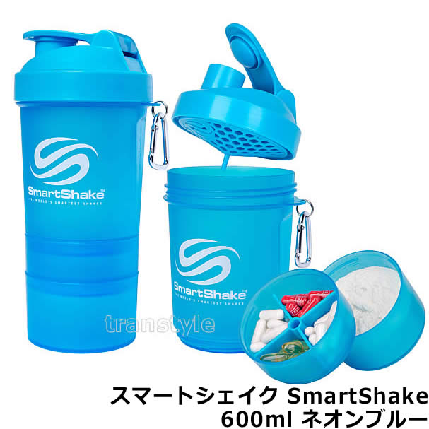 ץƥ󥷥 ޡȥSmartShake 600ml ֥ͥ롼 ڥץƥƴ//ɥ󥯥ܥȥ/ץ...