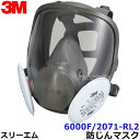 3M 取替式防じんマスク 6000F/2071-RL2 スリーエム 正規品 【作業/工事/医療用/粉塵】