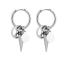 ピアス フープ ロング メンズ レディース イヤリング 2点セット 1ペア メンズピアス レディースピアス BTS 防弾少年団 おしゃれピアス メンズイヤリング...