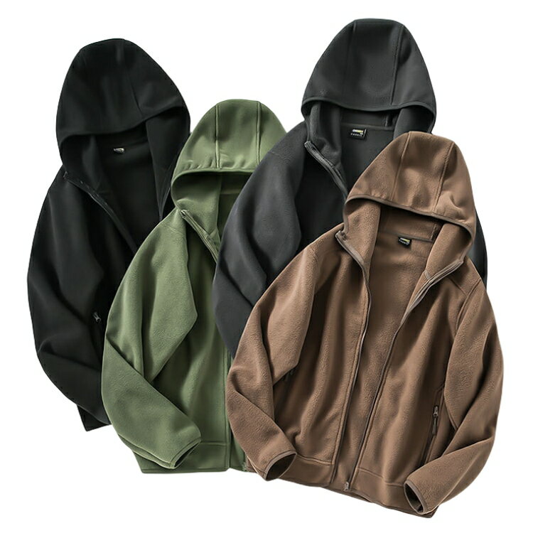 ジャケットアウターフード付き裏起毛...